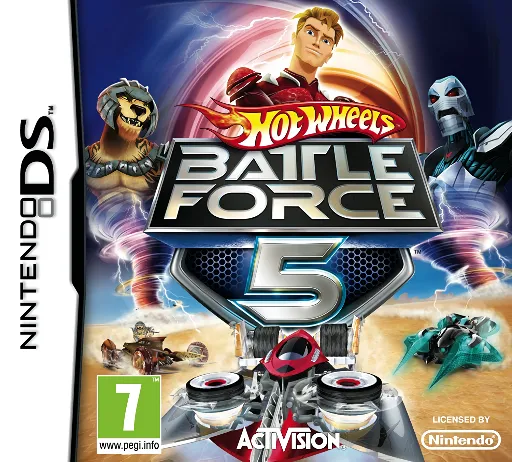 Hot Wheels - Battle Force 5 (Europe) (En,Fr,De,Es,It,Nl)
